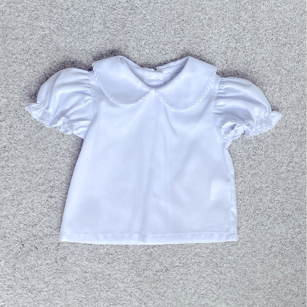 White Collared Shirt